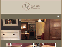 Tablet Screenshot of jwvandijk-grenen.nl